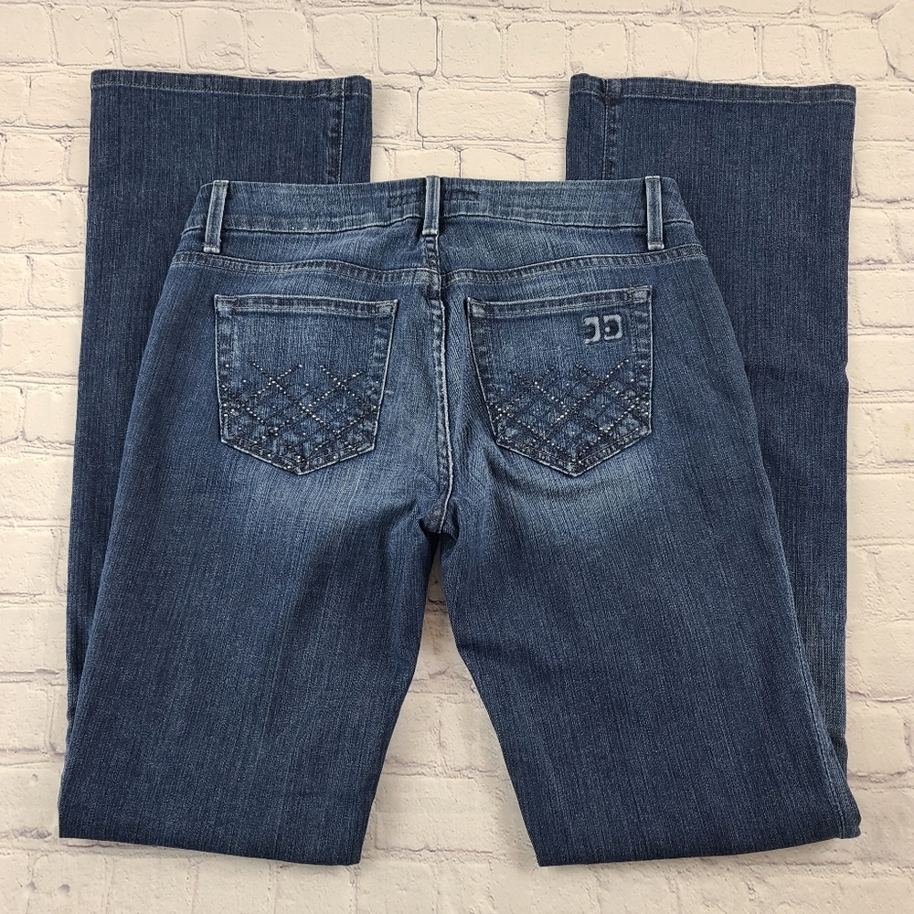 Joe's Women's Size 29 Bling Pocket Honey Fit Bootcut Leg Denim Jeans Blue